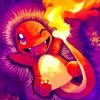 Charmander Pokemon Paint By Numbers