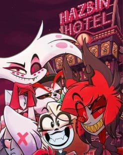 The Hazbin Hotel Paint By Number